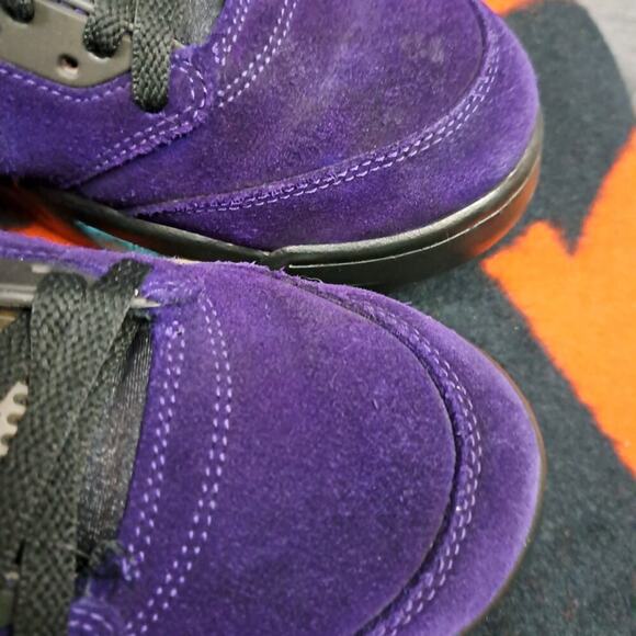 %Size 11.5 Nike Air Jordan 5 ‘Alternate Grape’ Men AJ8